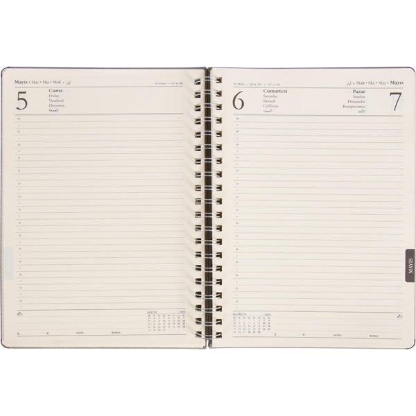 Bostancı-SL Spiralli Günlük Ajanda