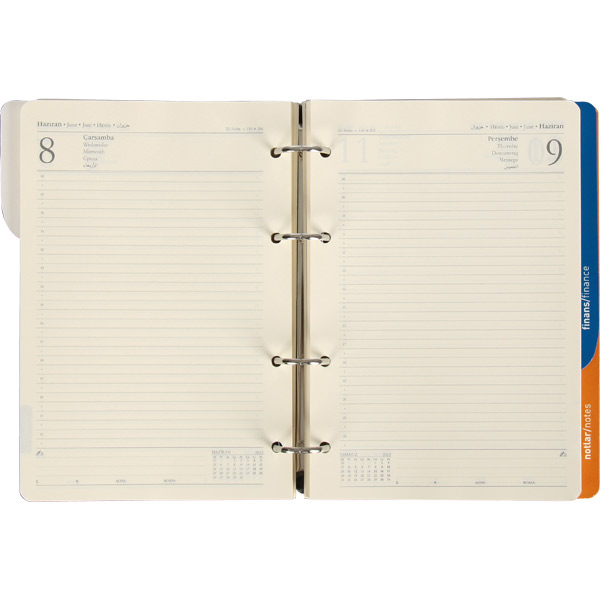 Bağcılar-17x24-K Spiralli Tarihsiz Defter