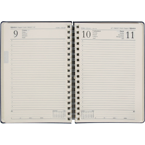 Bağcılar-20x28- TRK  Spiralli Tarihsiz Defter